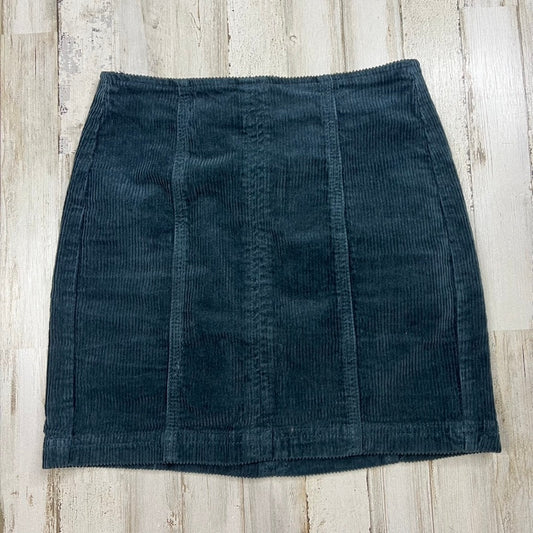 PacSun Women's Corduroy Mini Skirt Dark Teal Size 23