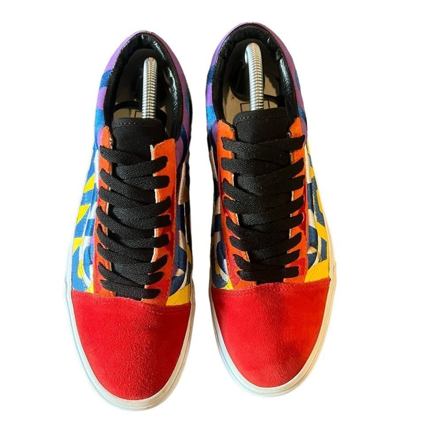 Vans Old Skool Statement Skate Shoes Multicolor Low Top Men's 8.5