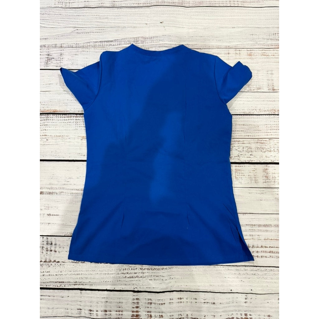 Adar Pro Women's Scrub Set XS Royal Blue V-Neck Top & Pants Workwear