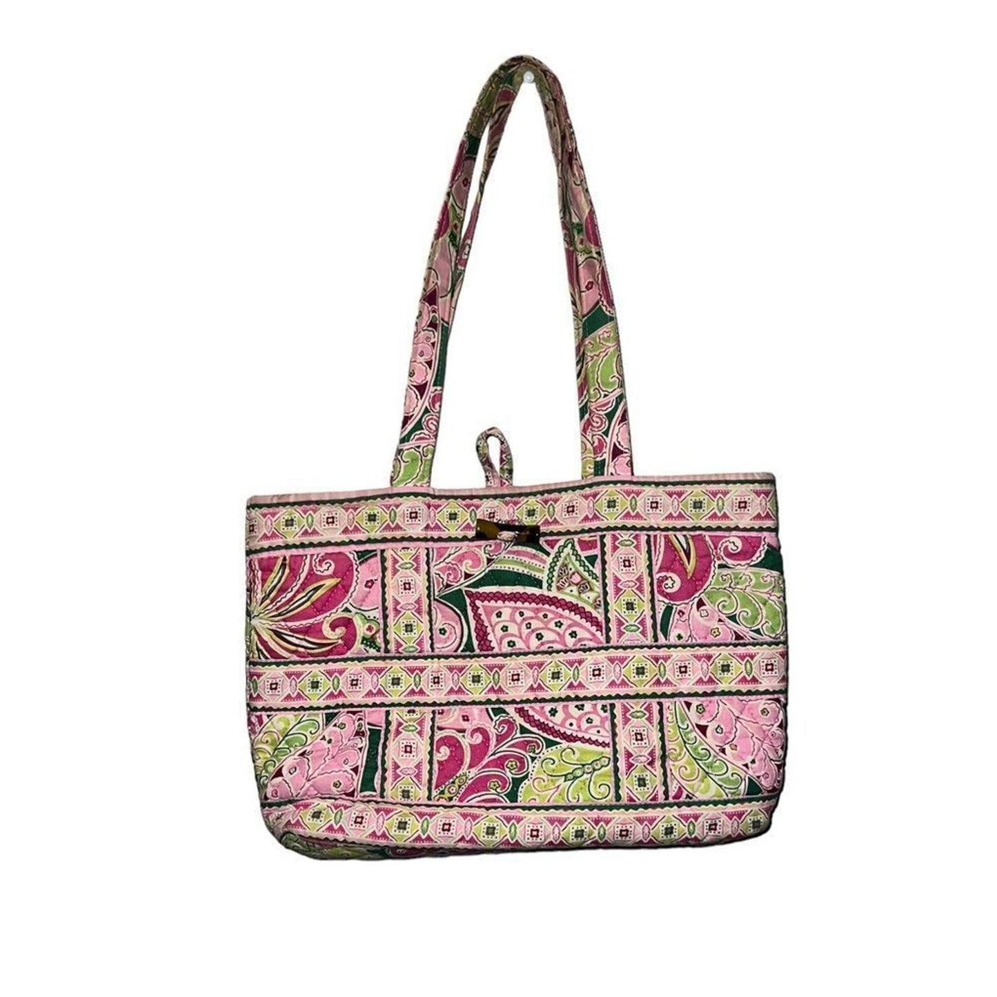 Retired Vera Bradley Pinwheel Pink Small Tote