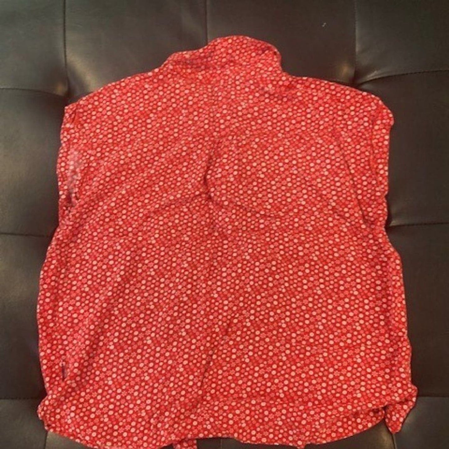 No Boundaries red tie front top L EUC