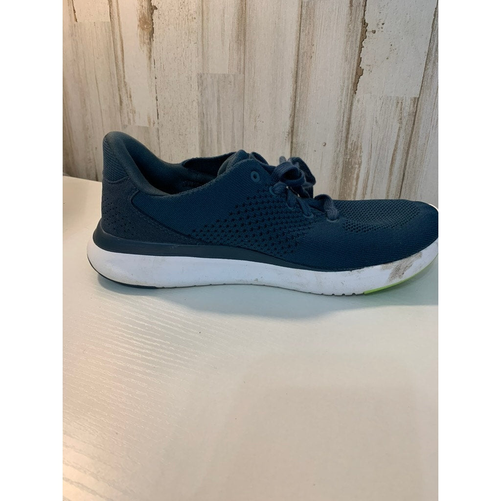 Kizik Lima Slip-On Sneakers Navy Blue Wide Unisex Size 8