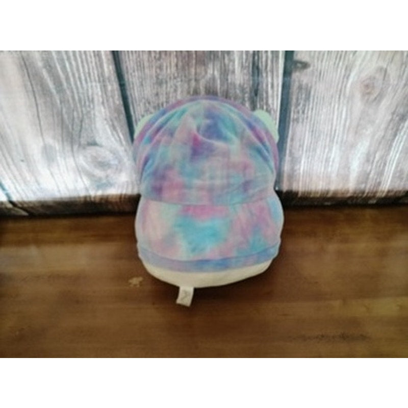 Squishmallows Sissy Panda Plush Pastel Tie-Dye Hoodie 12"