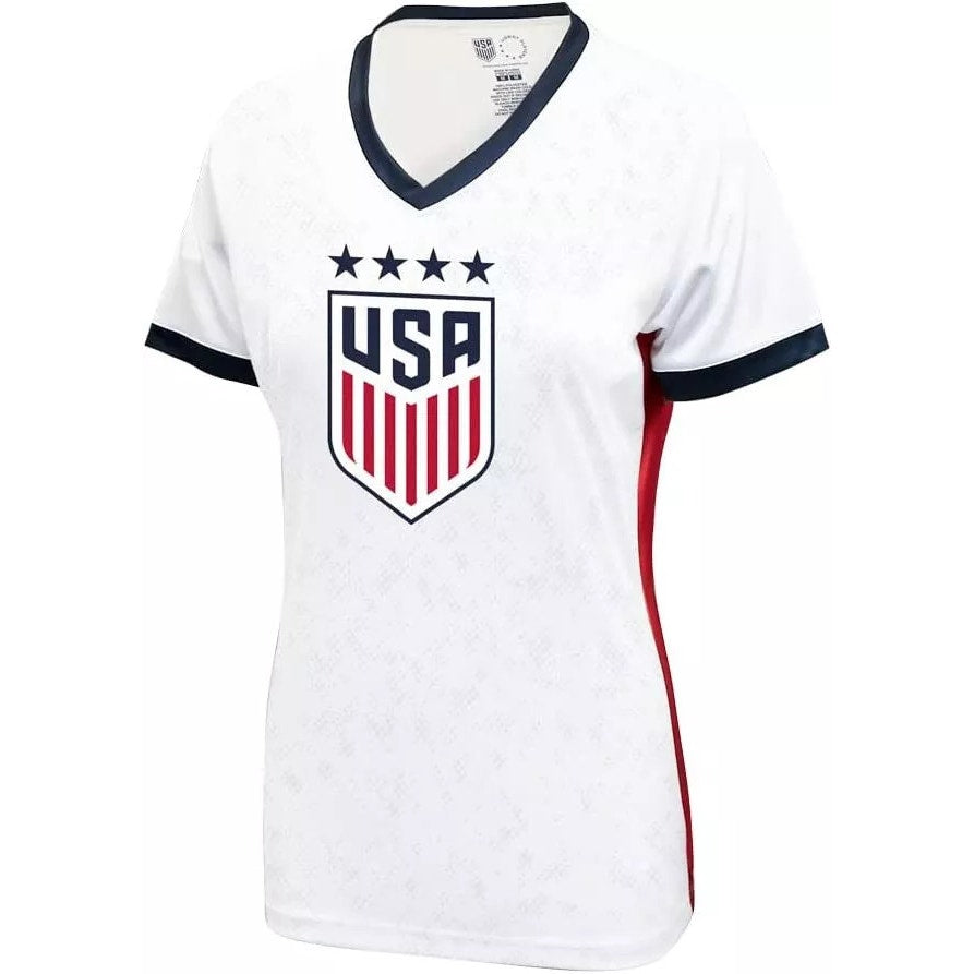 USWNT Women's Soccer Jersey Smith #11 White Youth XL