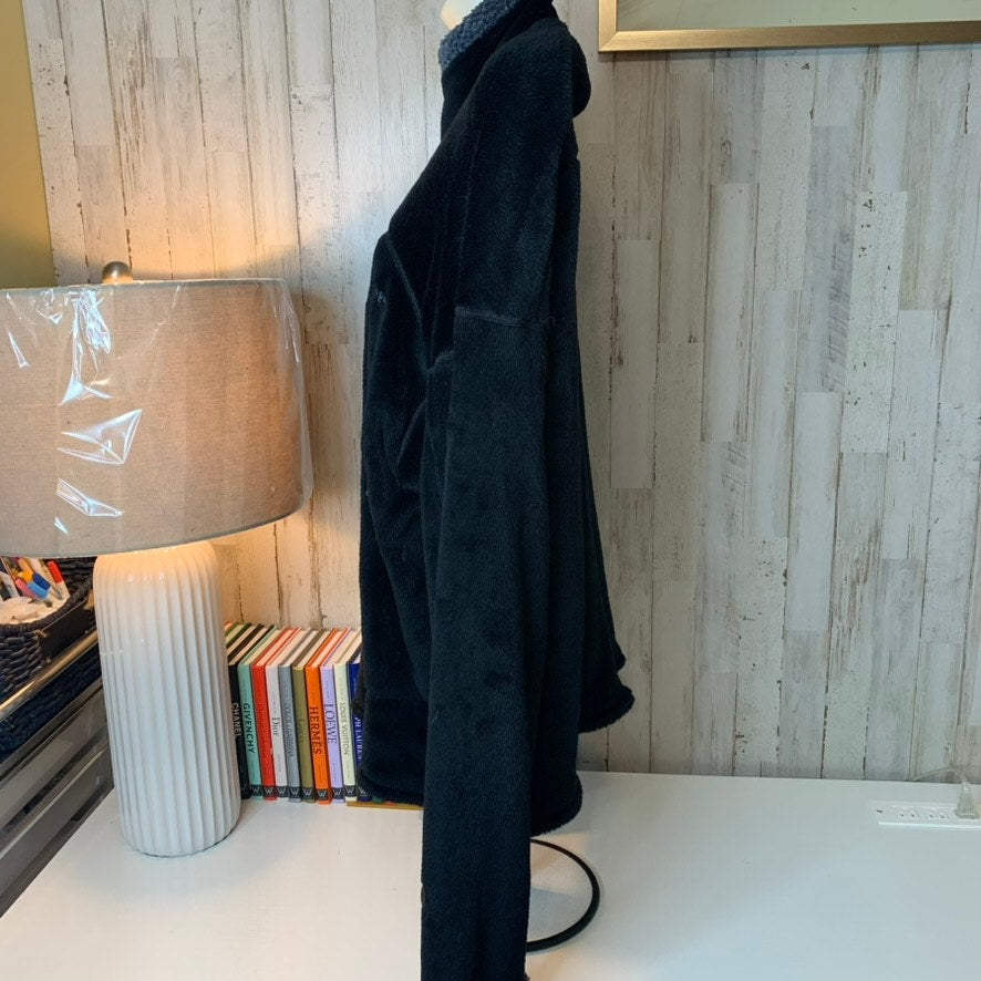 Patagonia Jacket Mens L Black Full Zip High Pile Fleece Zip