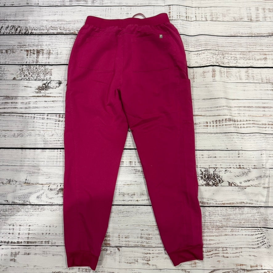 Fabletics Women's Scrub Jogger Set Large Hot Pink 2-Piece Workwear