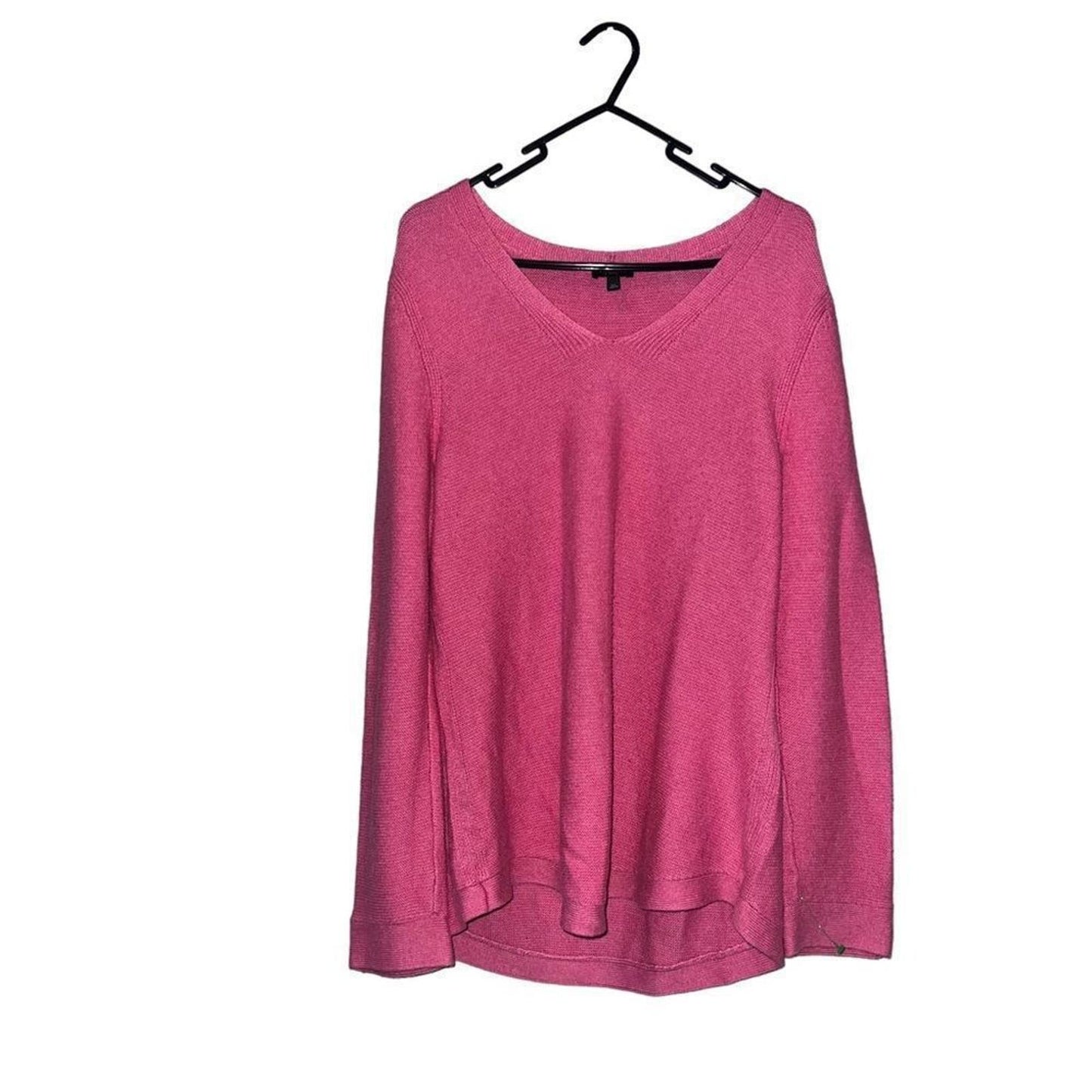 Talbots Pink V-Neck Sweater Size Large