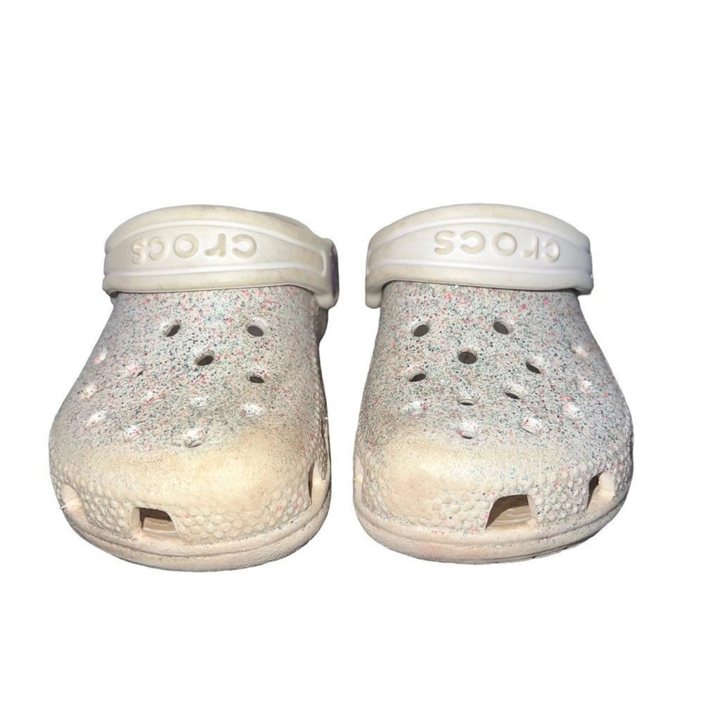 Girls' Crocs  Classic Glitter 2 Clogs Size C7