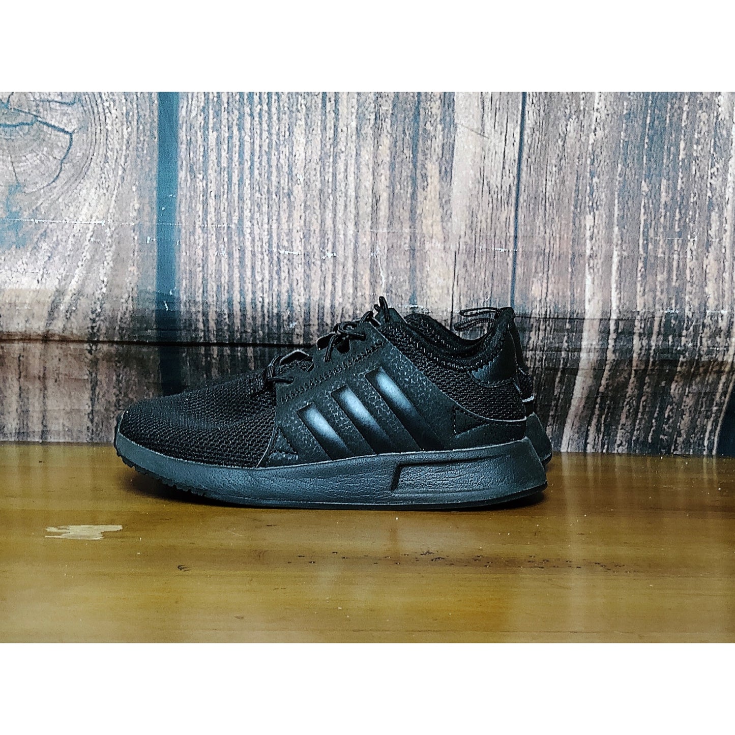 adidas Originals X_PLR Unisex Kids Sneakers Triple Black 10K