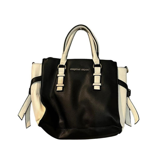 Christian Siriano Vegan Leather Handle Bag