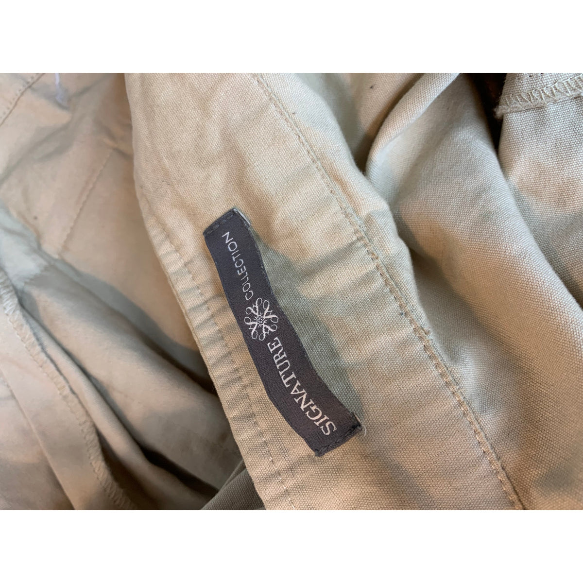 Signature Collection Jacket Mens 2XL Beige Utility Military Field Coat
