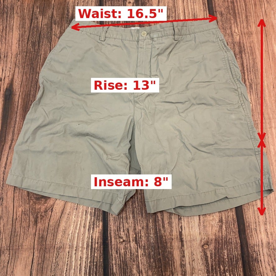 Vineyard Vines Khaki Men’s Shorts Size 35 Cotton Chino