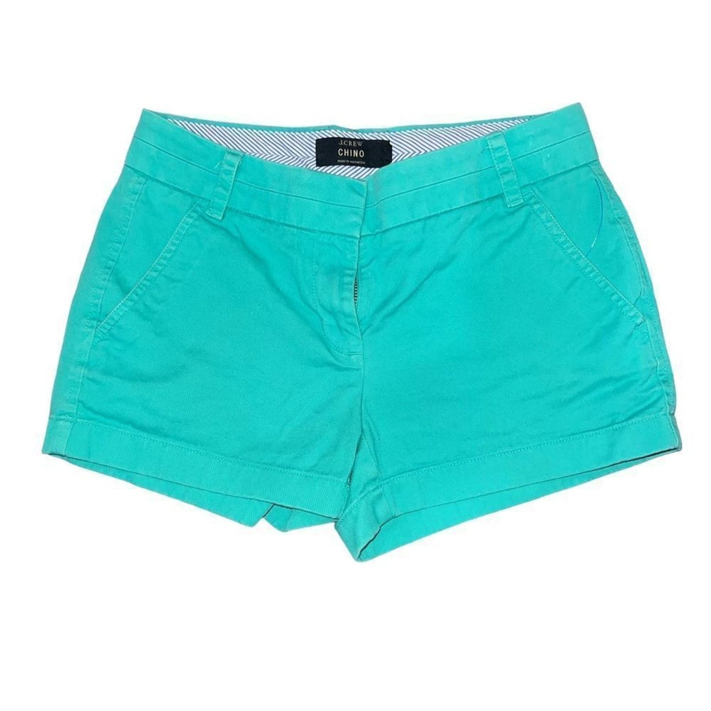 J. Crew Spring Green Chino Shorts Size 00