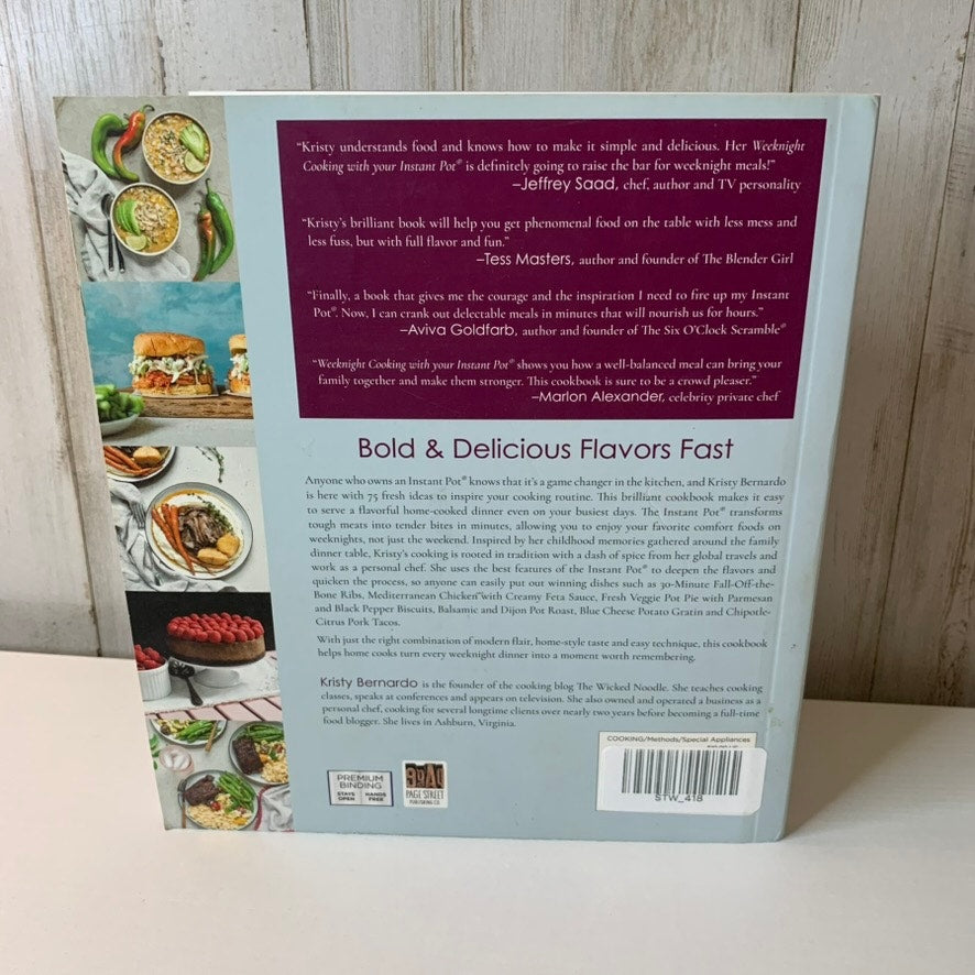 Weeknight Cooking with Your Instant Pot Cookbook