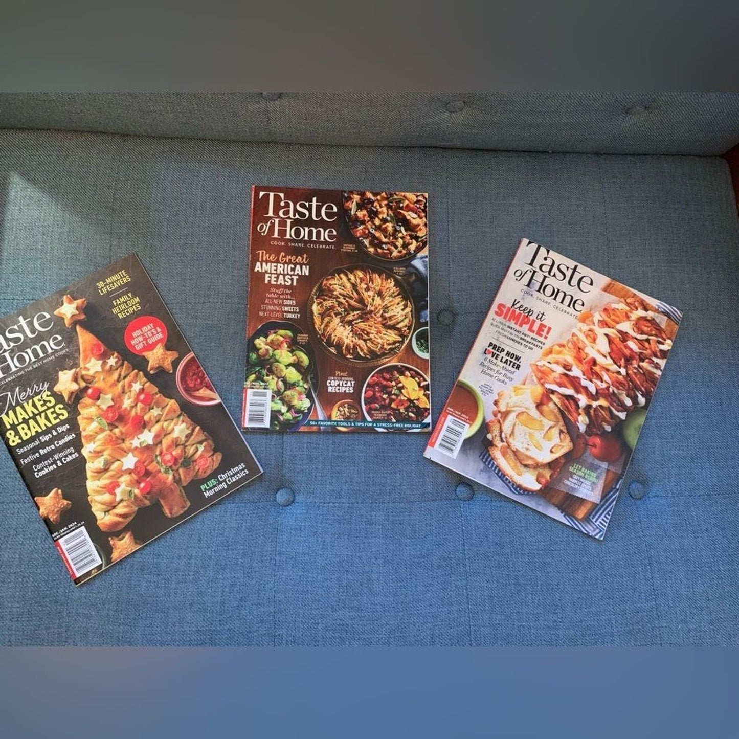 Set 3 cooking magazines NWT