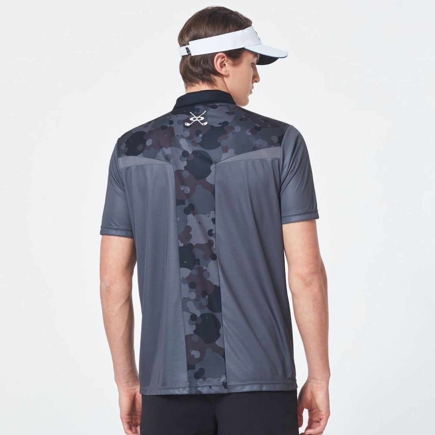 Oakley Camo Back Evo Golf Short Sleeve Polo Shirt Size Small