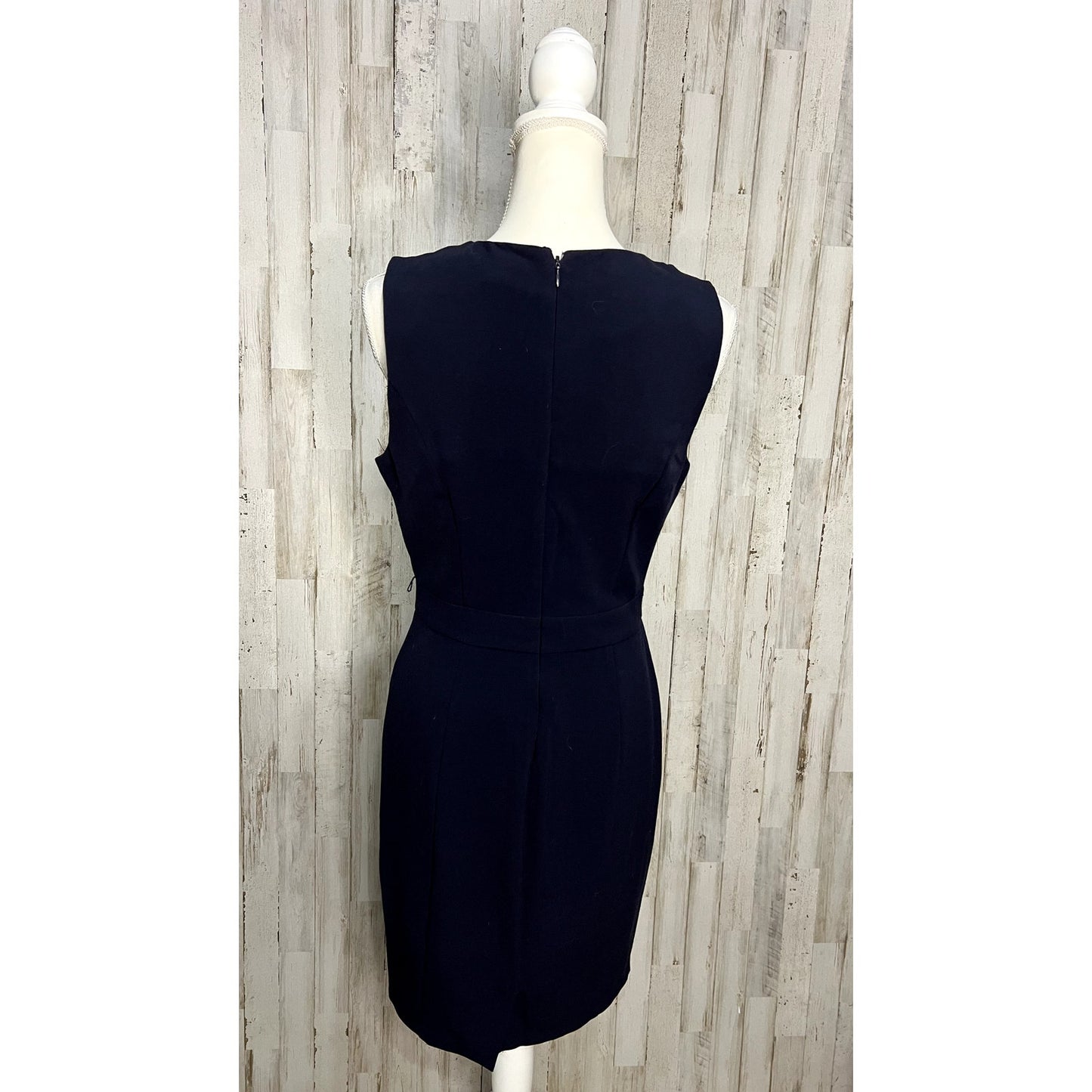 Sequin Hearts Women's Navy Blue Sleeveless Sheath Dress Size 9