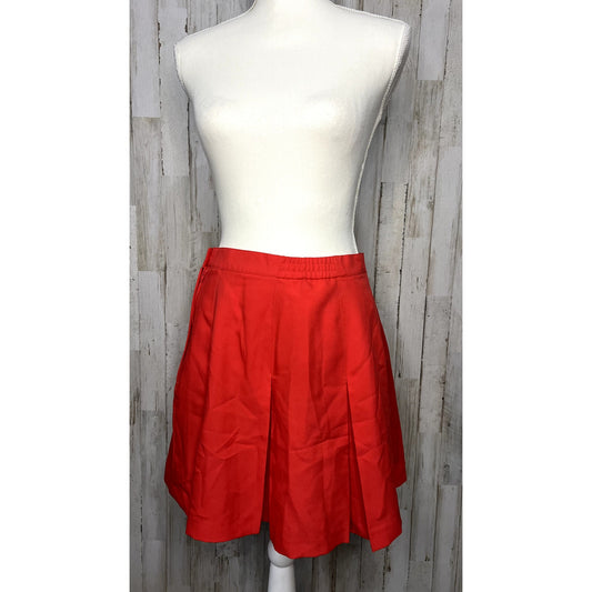 NWT Vintage Prince Women's Red Pleated Tennis Skirt Size 10