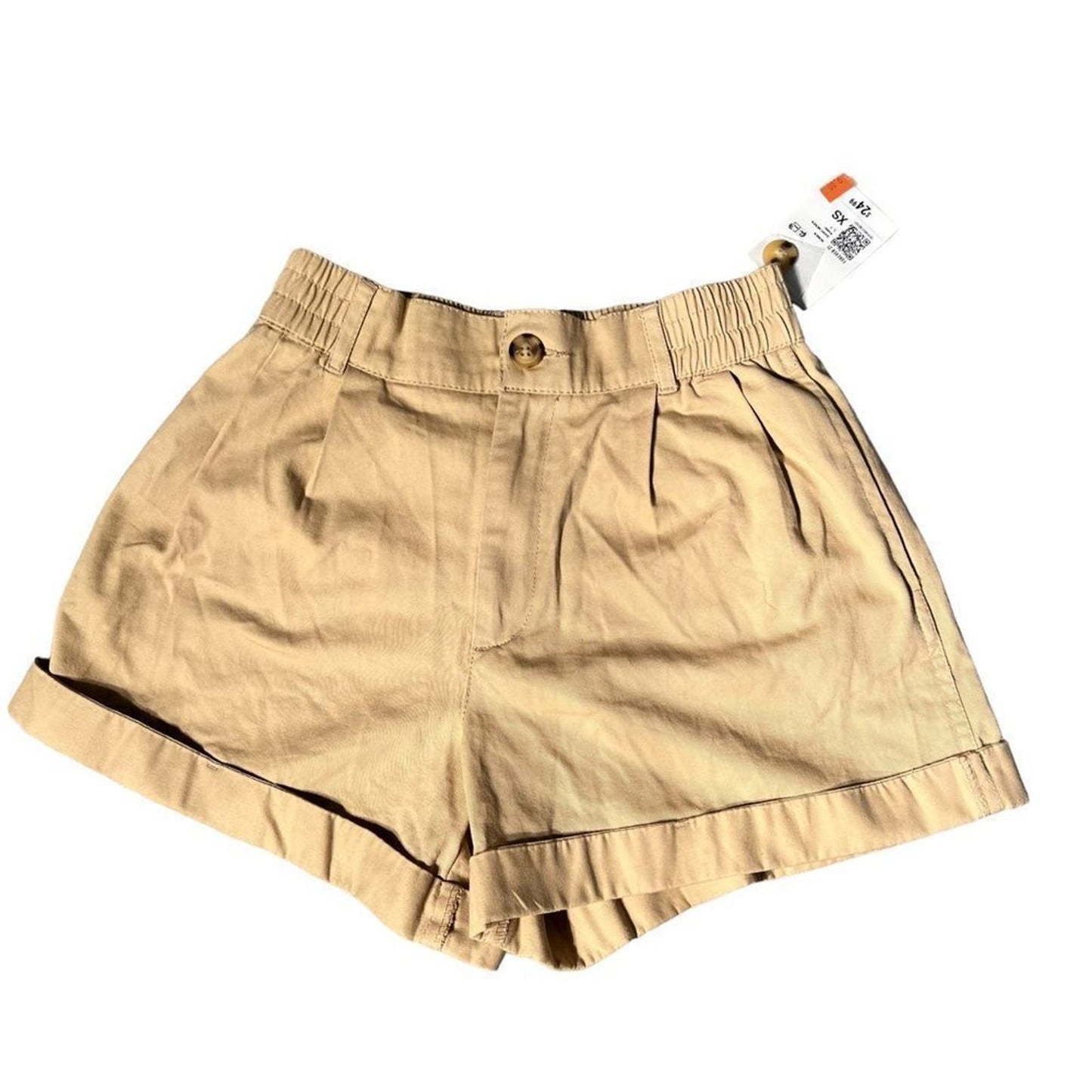 NWT Forever 21Cuffed Twill Shorts XS