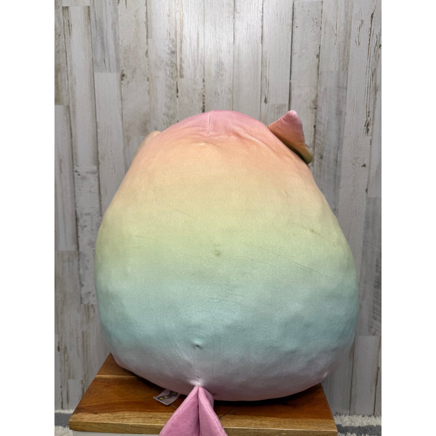 Squishmallows 20" Britta the Rainbow Owl Plush Toy Multicolor
