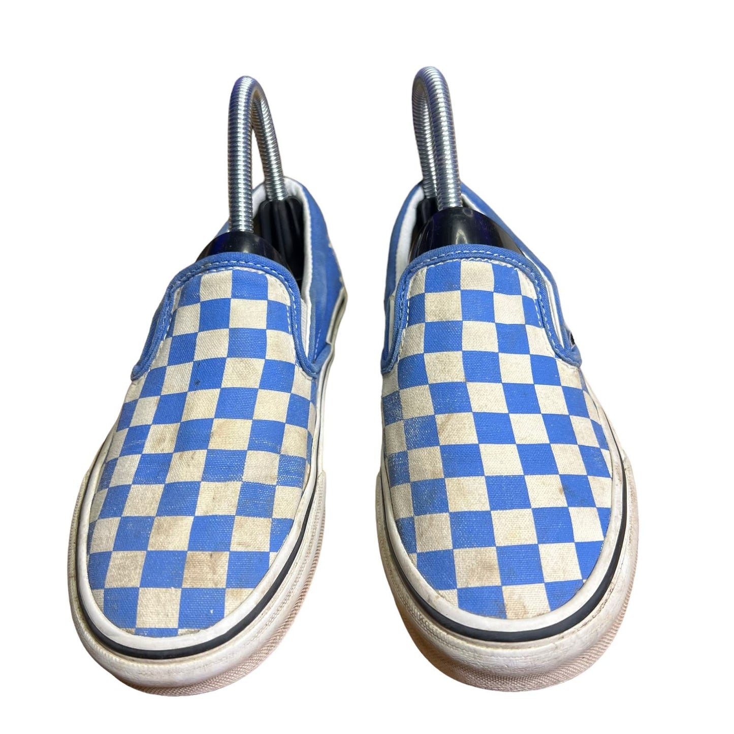 VANS Classic Slip-On Checkerboard Blue/ White Unisex Sneakers Y3.5/M3.5/W5.0