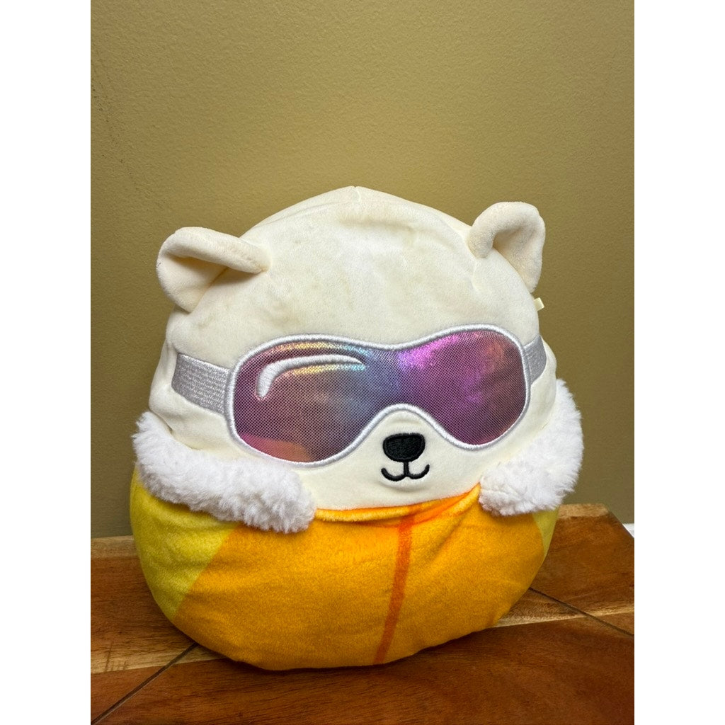 Squishmallows 8" Brooke Polar Bear with Sunglasses Plush Toy