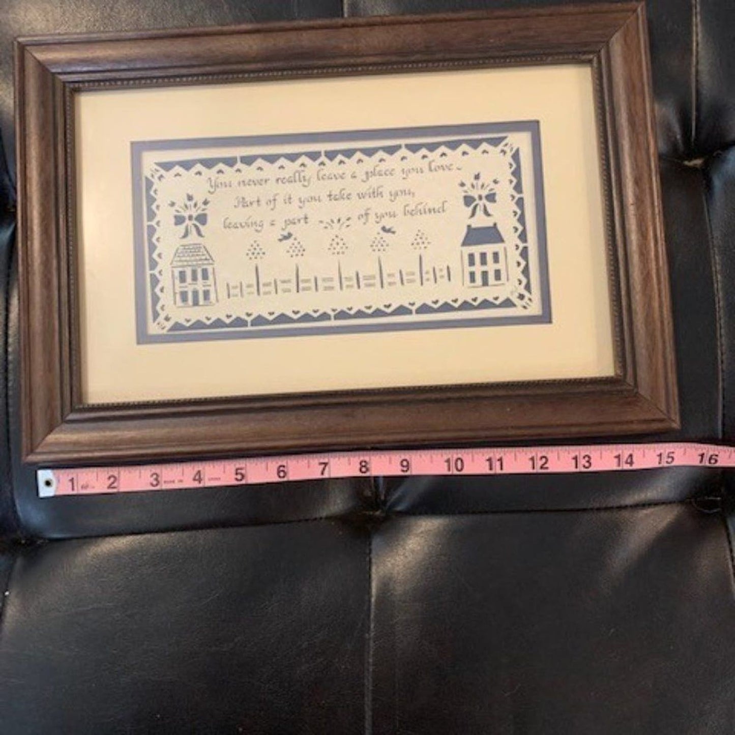 "A Place You Love" frame/ decor  EUC