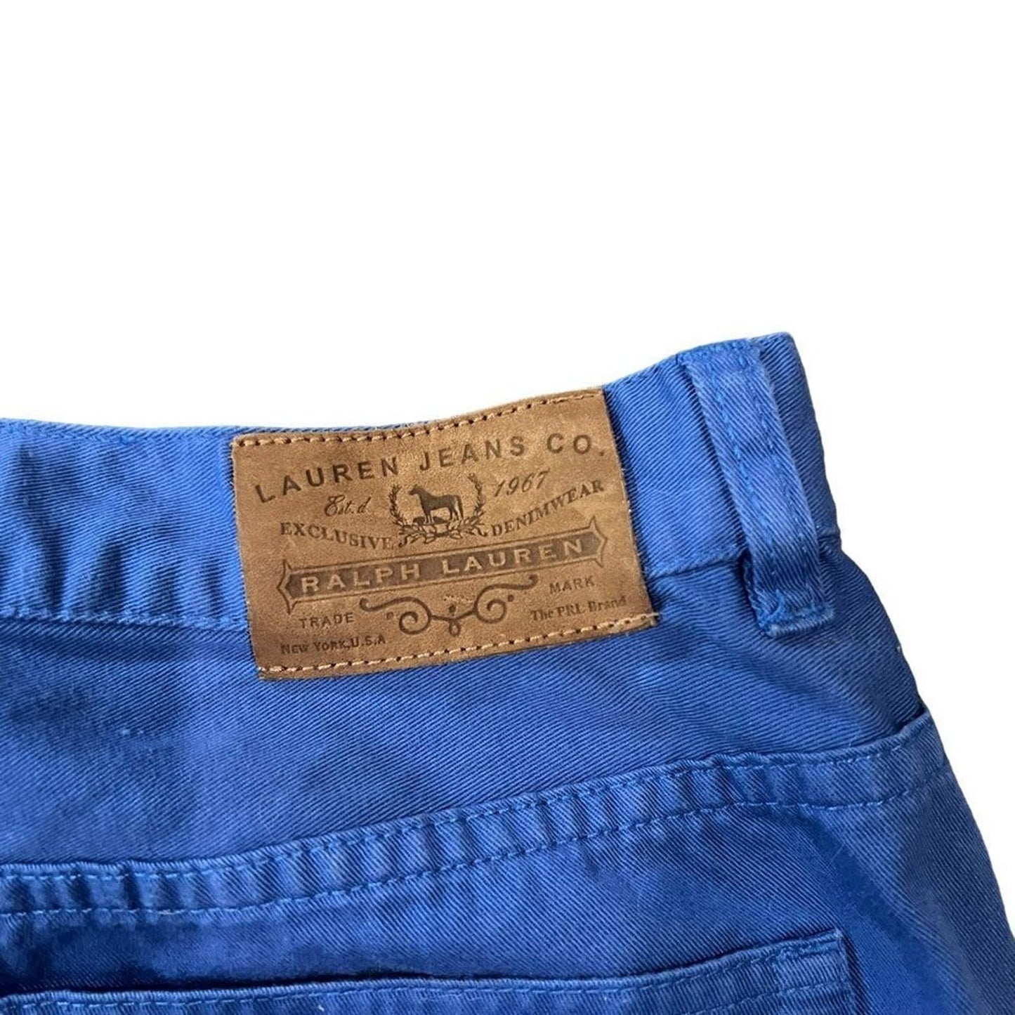 Lauren Jeans Company - Vintage Ralph Lauren Blue Petite Capri Pants 12P