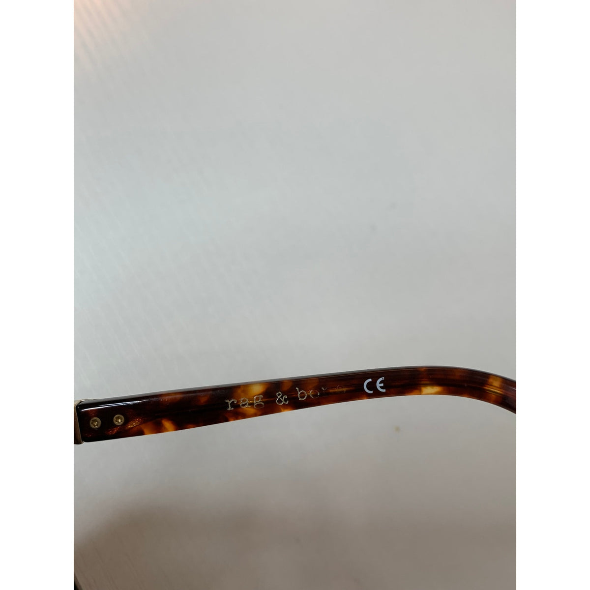 Rag & Bone Prescription Eyeglass Frames Womens Brown Tortoise Cat Eye 140mm Designer