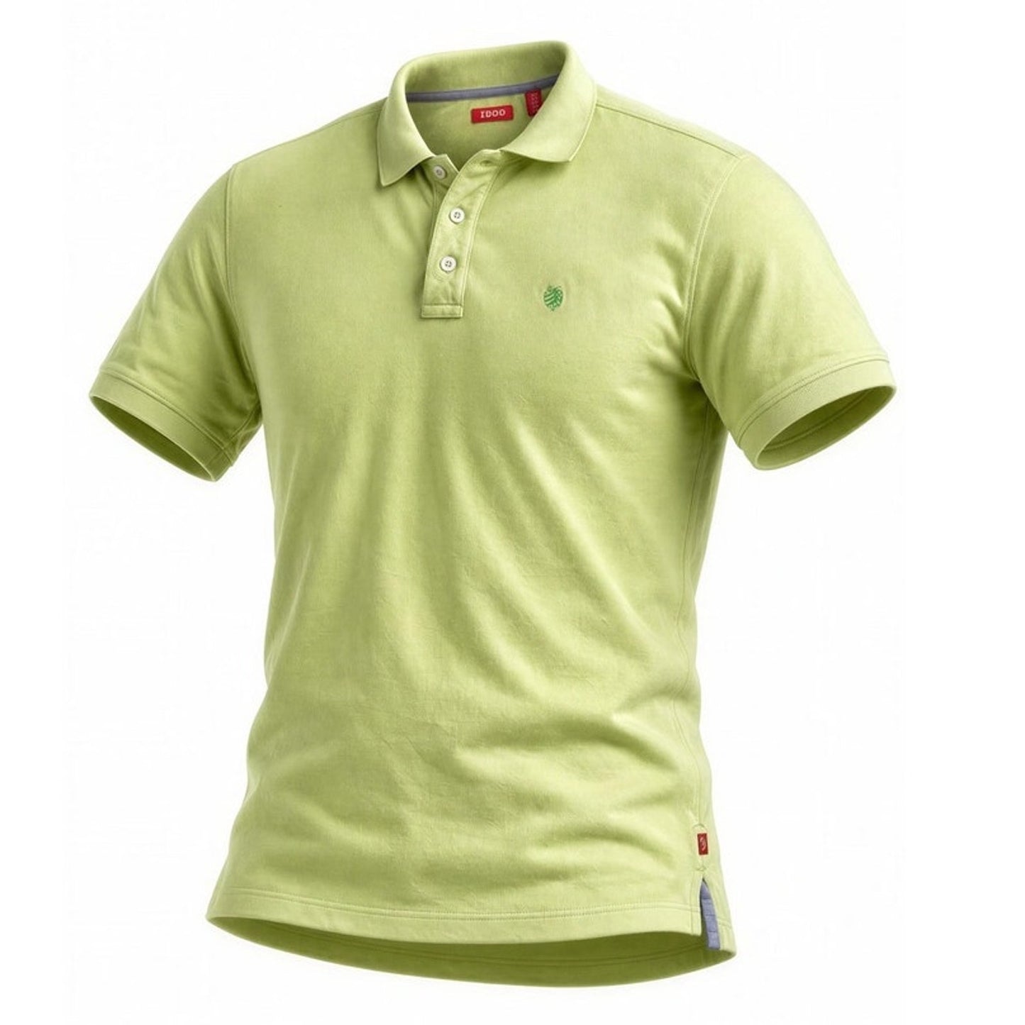 IZOD Polo Shirt Mens XL Lime Green Short Sleeve Golf Casual Solid