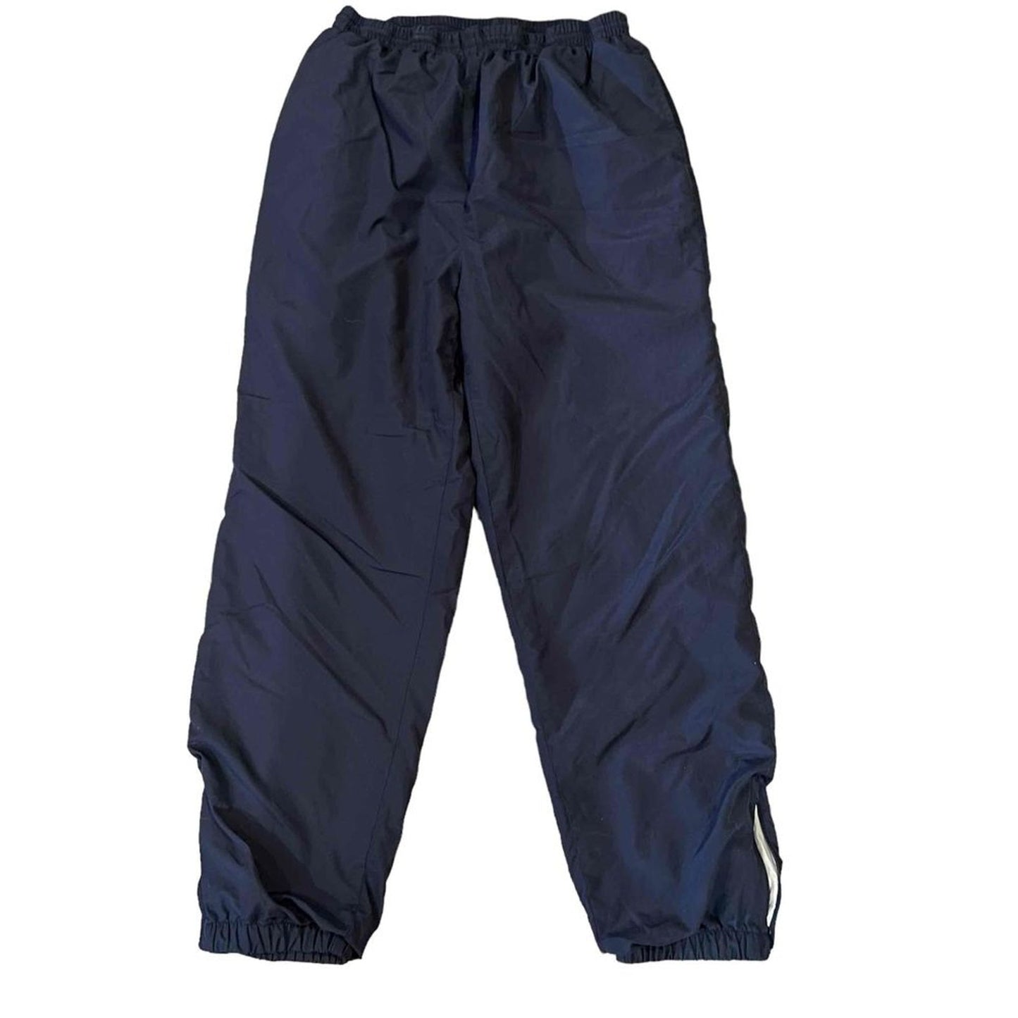 Pebble Beach Men's Golf Track Pants Navy Blue Lined Windbreaker Size Medium