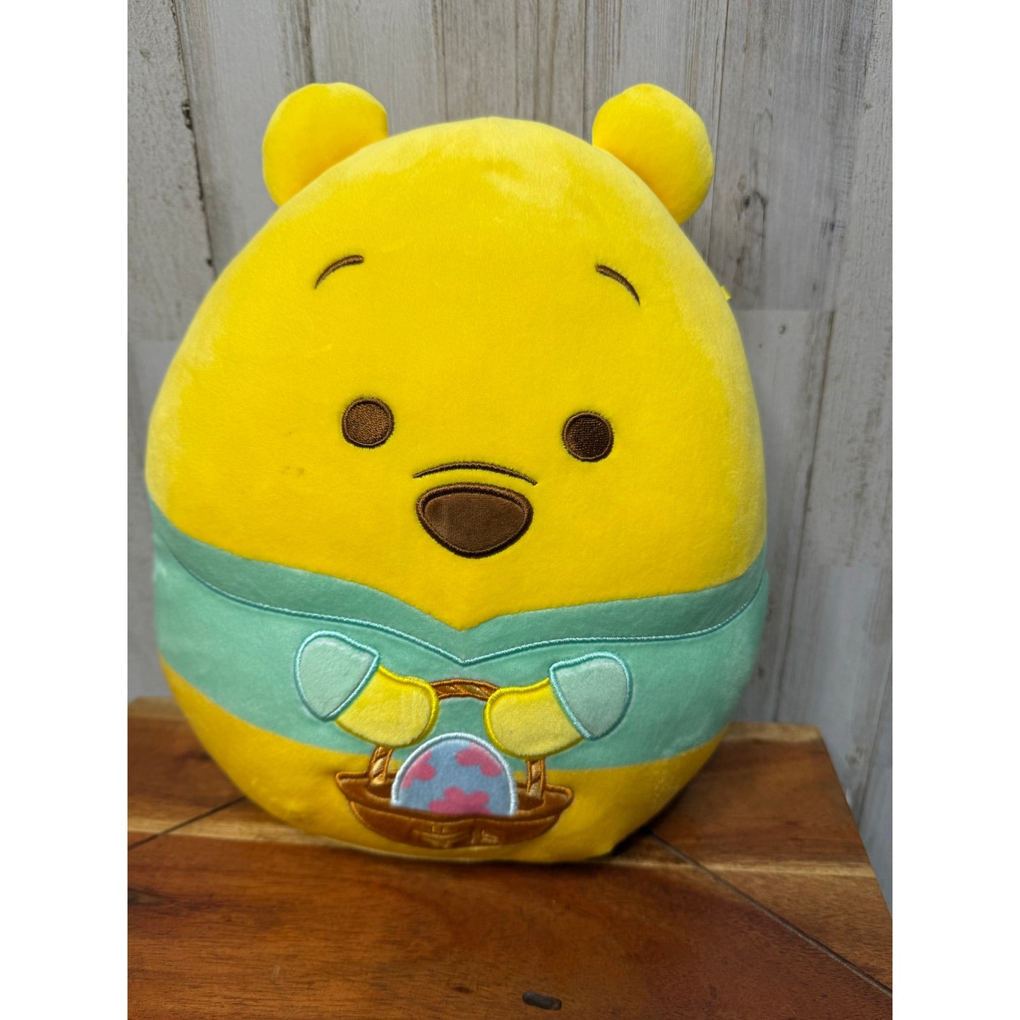 Disney Squishmallow Winnie the Pooh Easter Plush Toy Small 12 in.