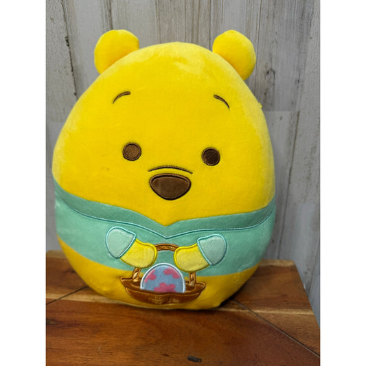 Disney Squishmallow Winnie the Pooh Easter Plush Toy Small 12 in.