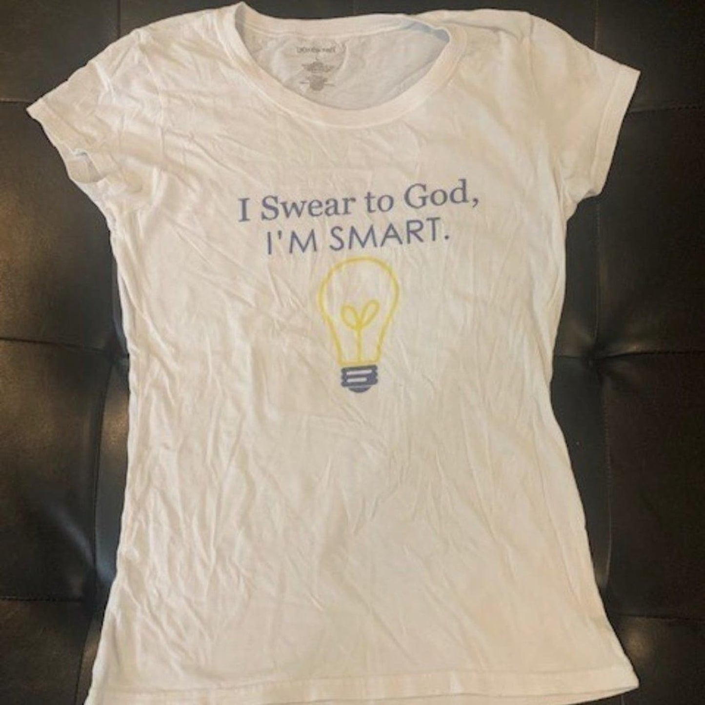 Big Bang Theory I Swear I'm smart Tshirt L