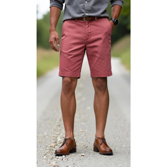 Polo Ralph Lauren Men's Coral Chino Shorts Size 30 Classic Fit 9" Inseam