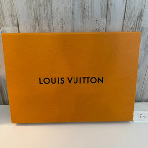 Louis Vuitton Empty Gift Box Large Orange Magnetic Book Style Monogram Tab