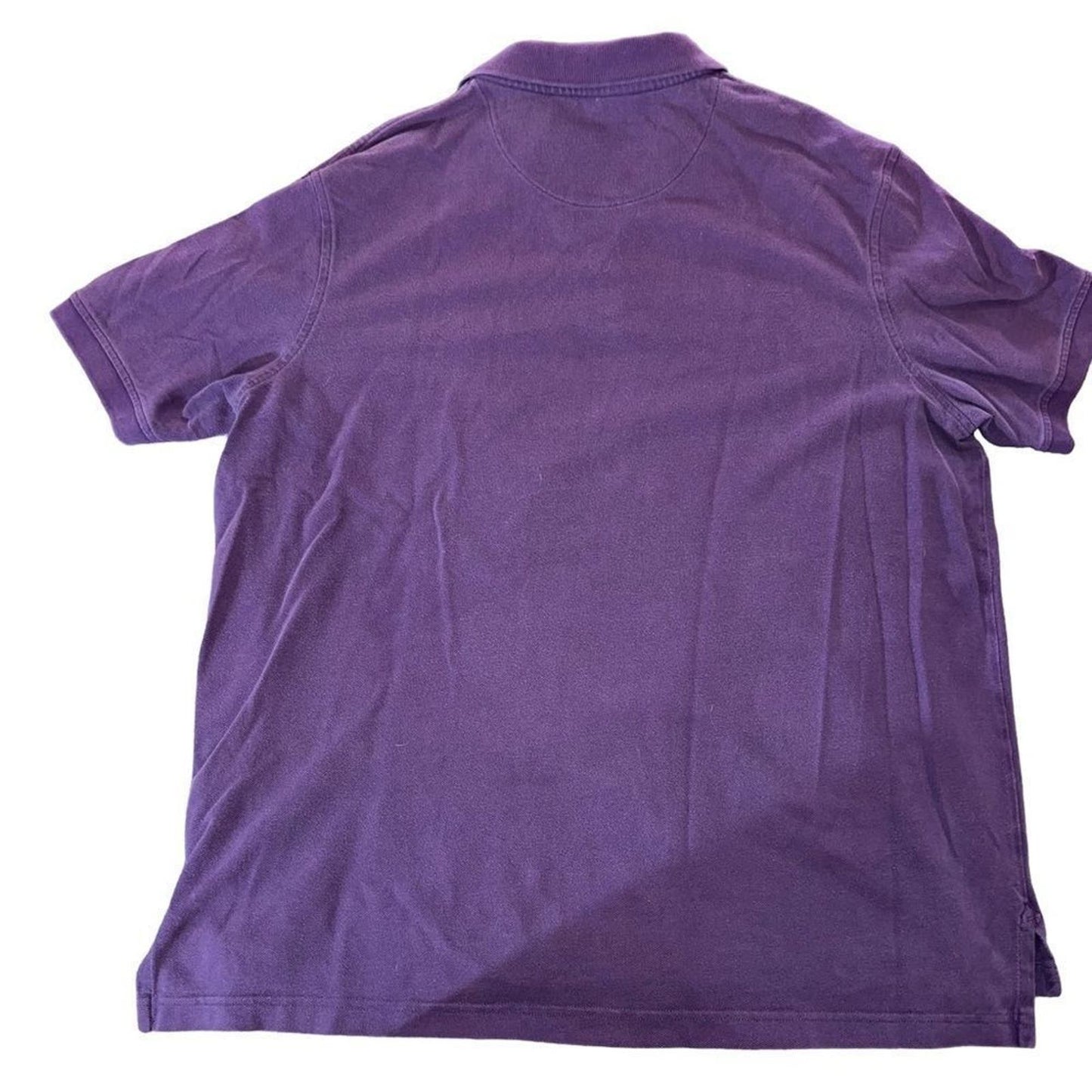 Land's End Purple Men's Polo Size XL