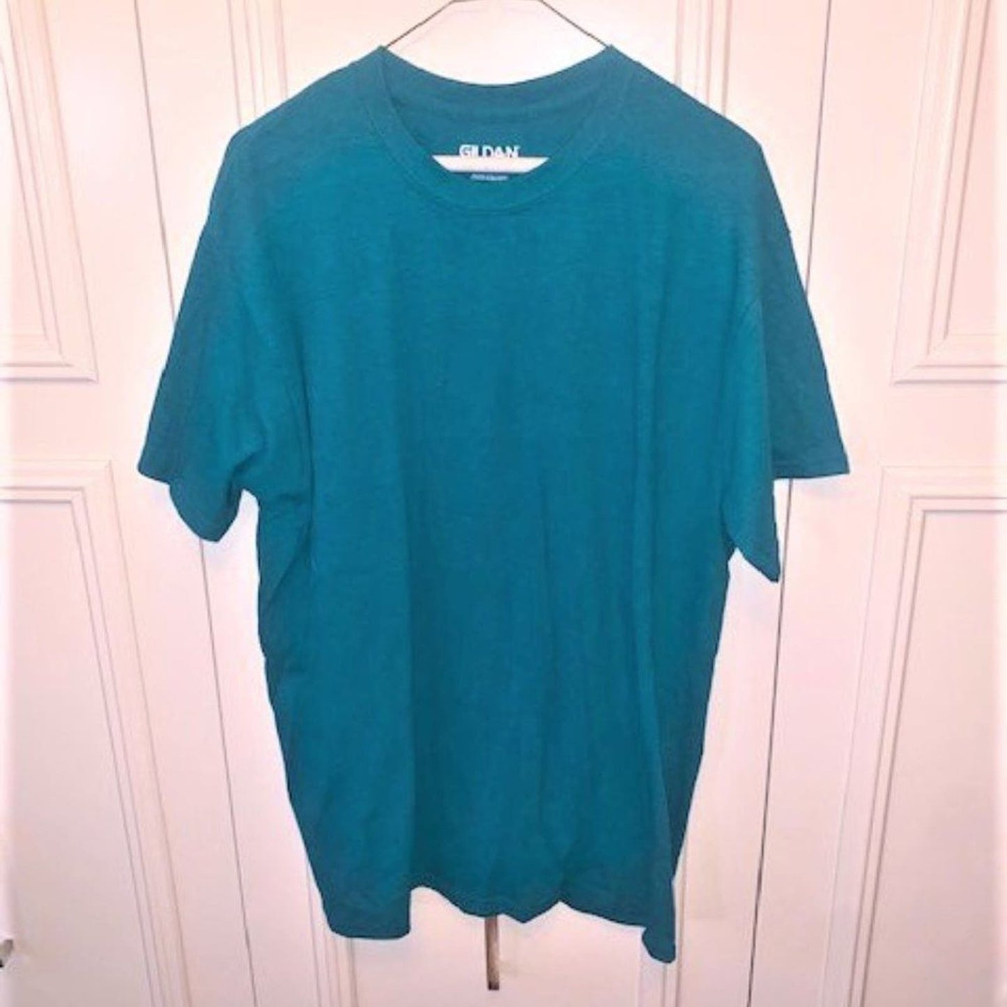 set 2 blue/green short sleeved  T-shirts