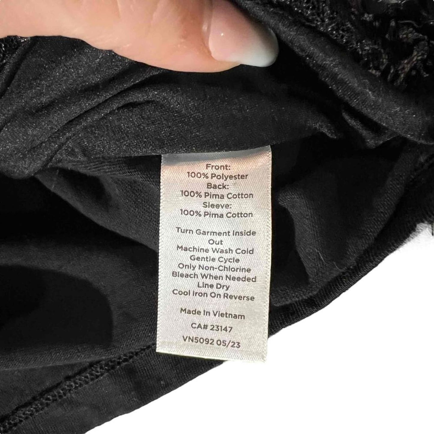 NWOT Talbots Women's Plus Size 1X Black Sequined Long Sleeve Crewneck Blouse