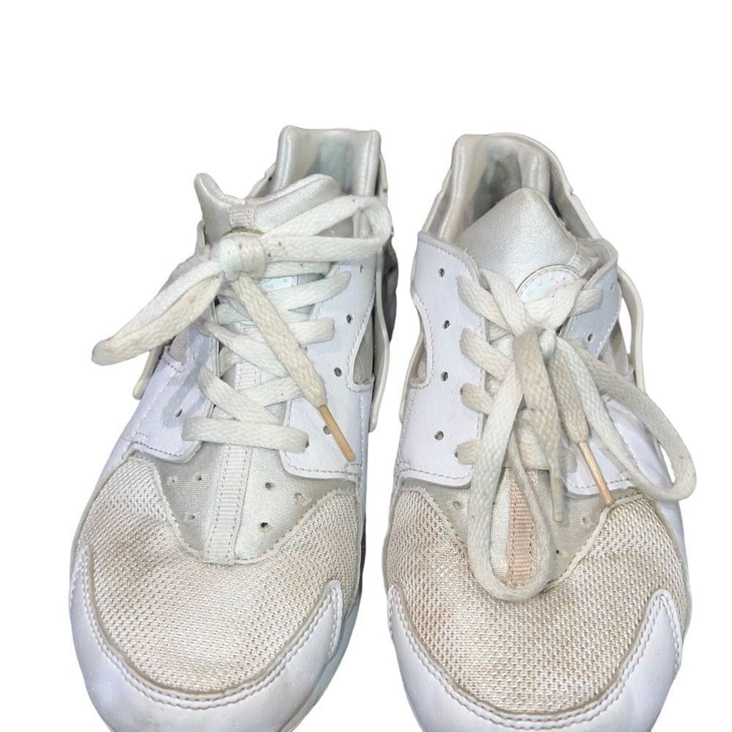 Nike Air Huarache Run GS Youth Sneakers White Lace Up Size 2.5Y