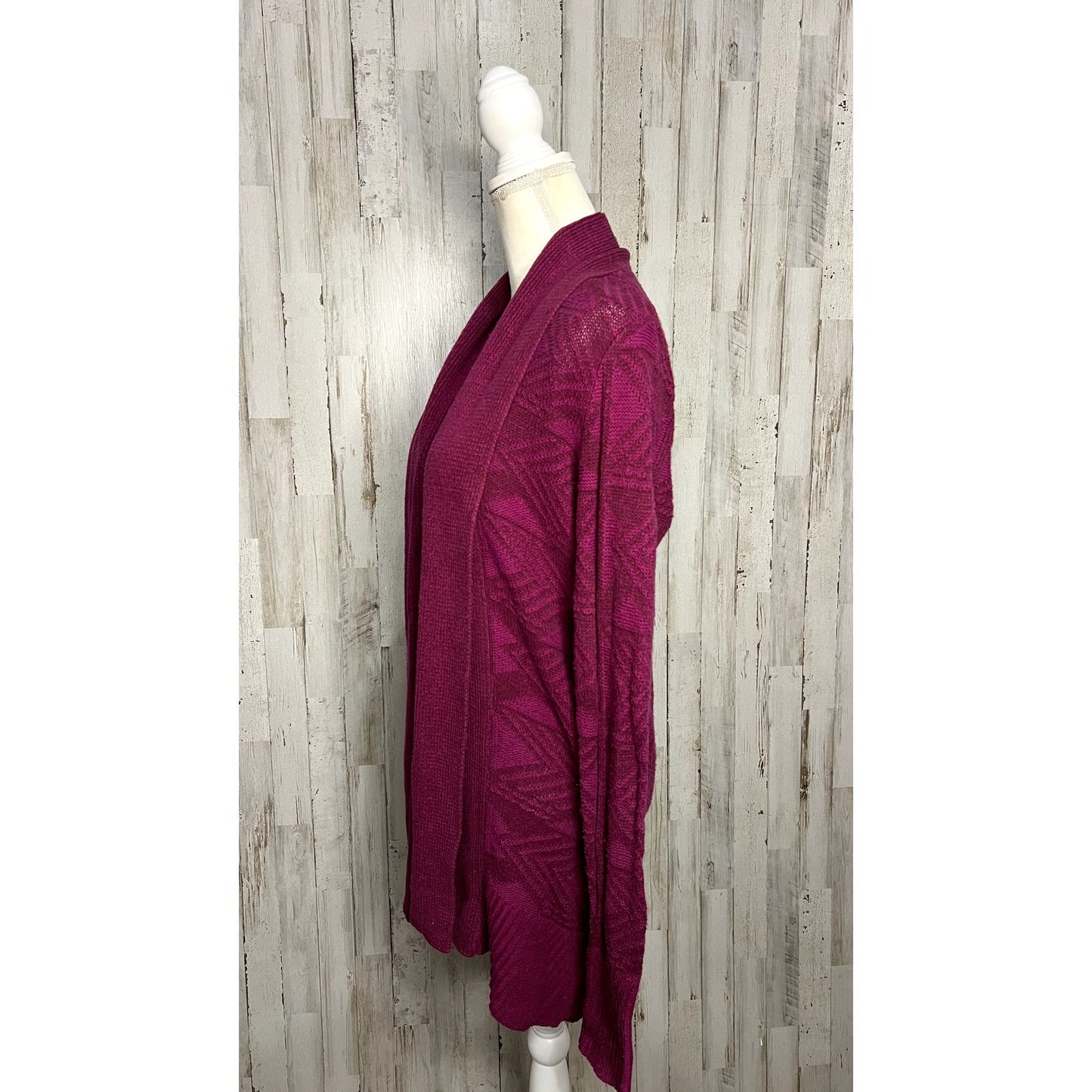 St. John's Bay Women's Open Front Long Sleeve Cardigan Size Medium