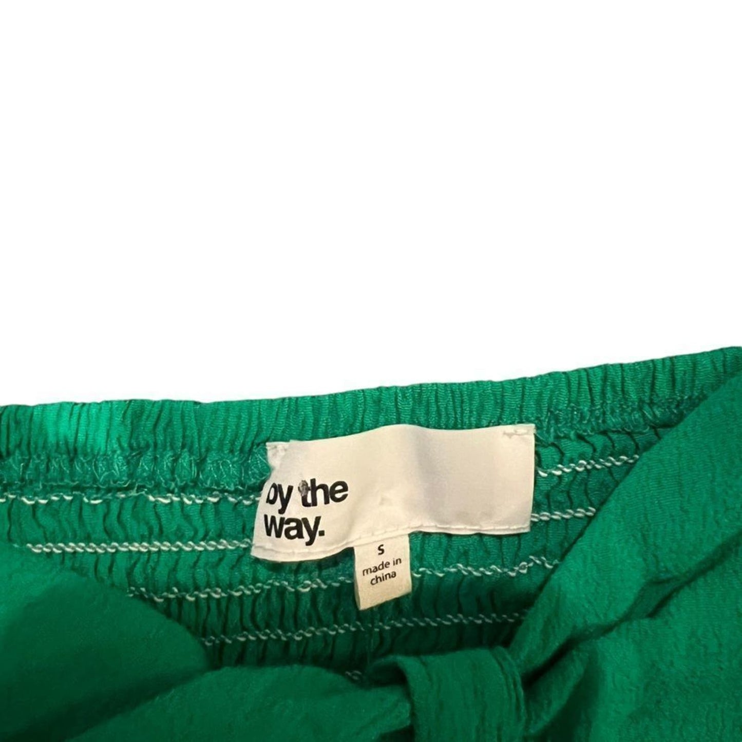 By The Way Green Bandeau Top Size Small