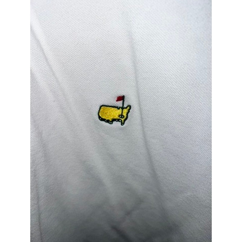 Masters Augusta National Men's 2XL White Polo Shirt Short Sleeve Casual