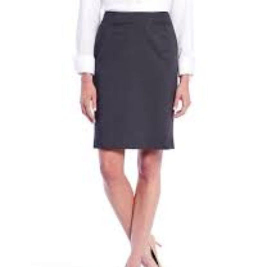 Calvin Klein Grey Pencil Skirt Size 4