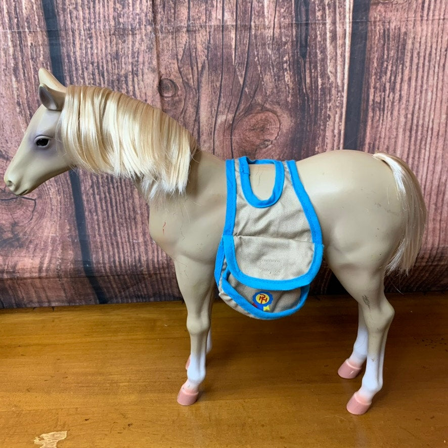 Our Generation Palomino Foal Horse Figure 12in w/blanket