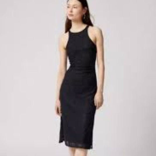 NWT Casey Lace Midi Dress Urban Outfitters Black Sleeveless Size Medium