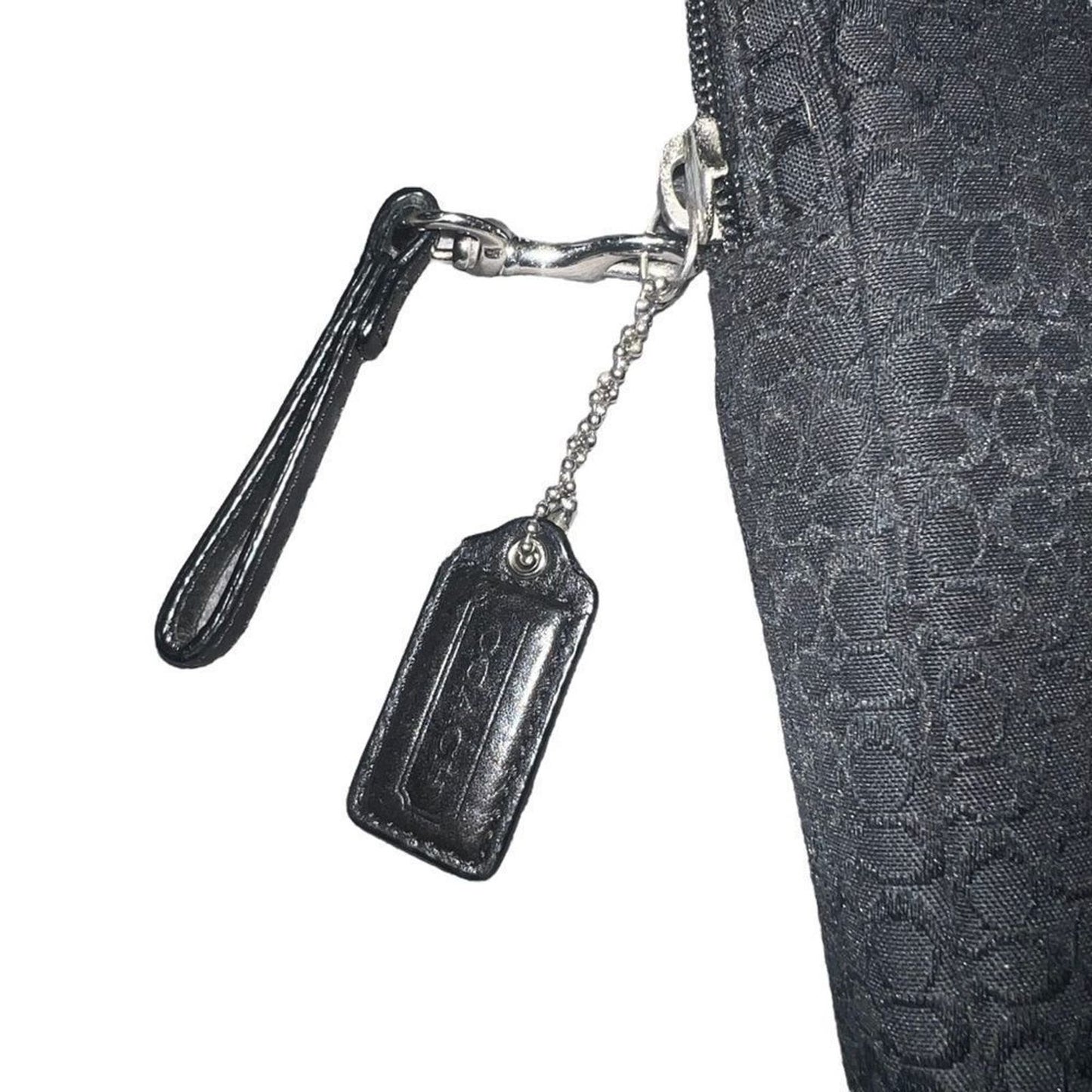 Black Signature Coach Softshell Laptop Cover