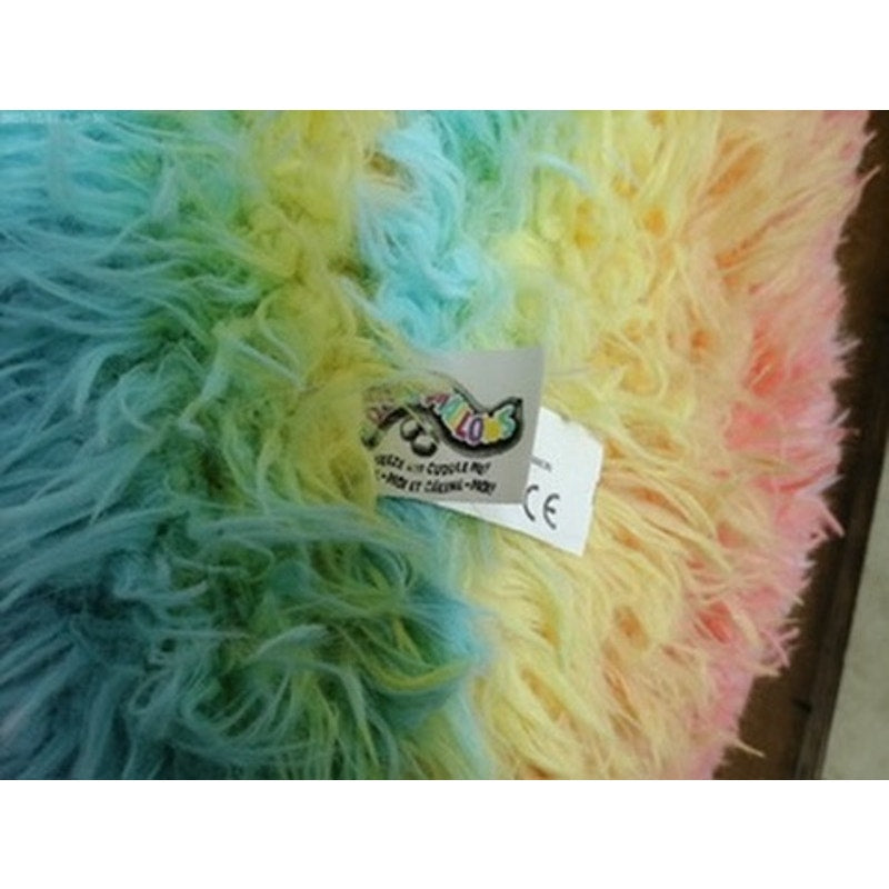 Squishmallows Ostrich Plush Rainbow Fluffy Pastel Pink 16"