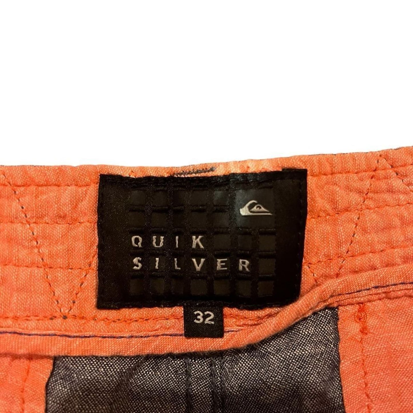 Men's QuikSilver Grey Bermuda Shorts Size 32