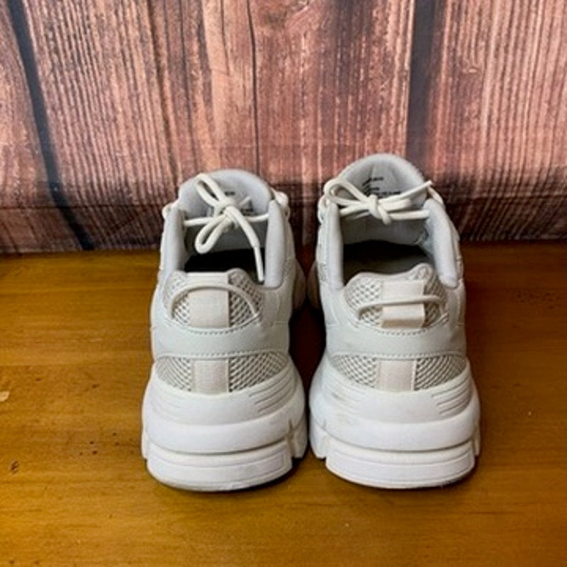 Steve Madden Womens Sneakers White Chunky Lace Up Size 9.5 M